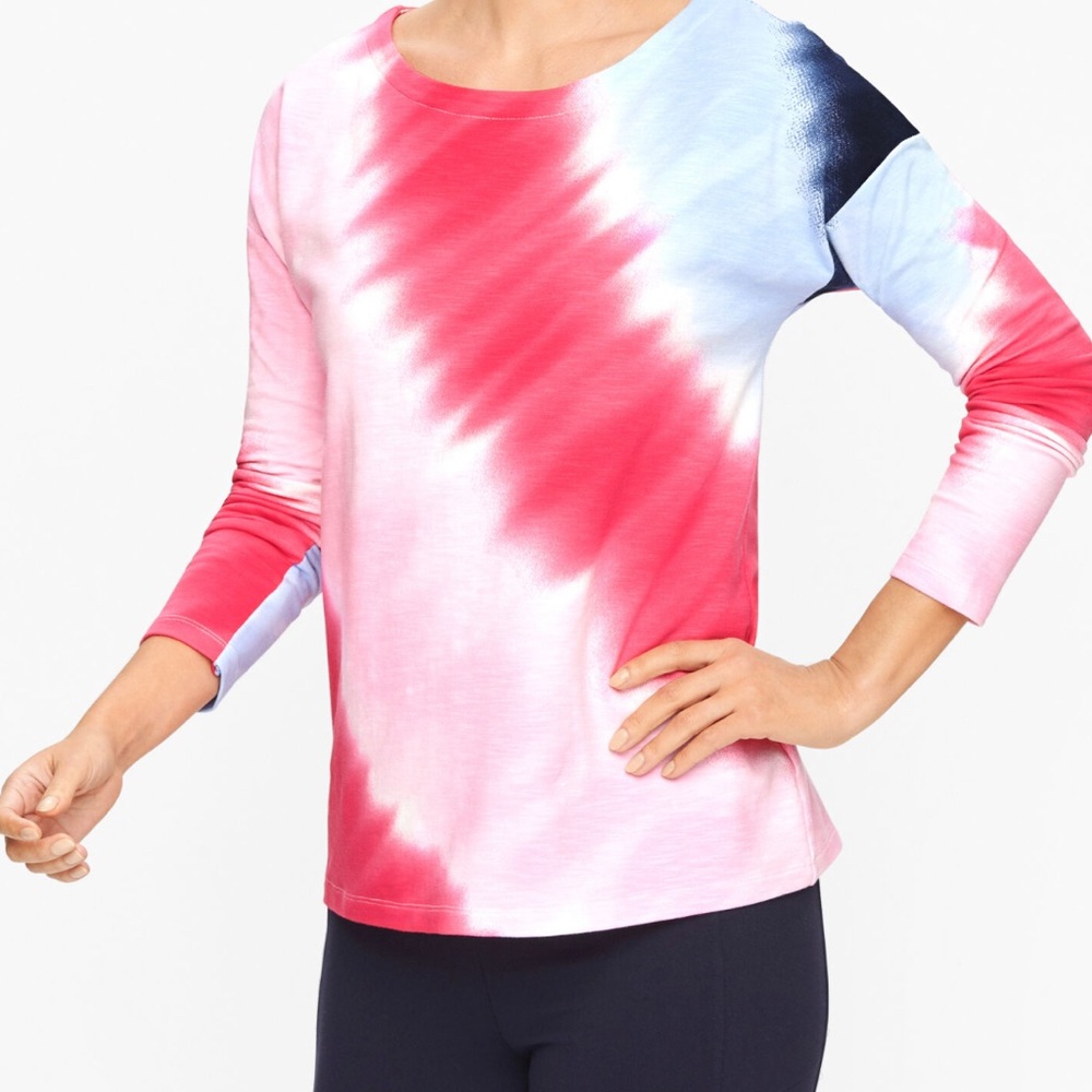 Talbots tie dye sweatshirt